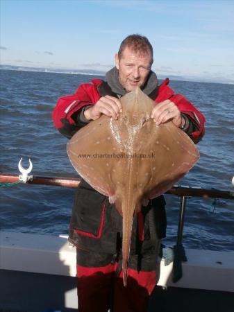 10 lb 2 oz Small-Eyed Ray by Pete Williams