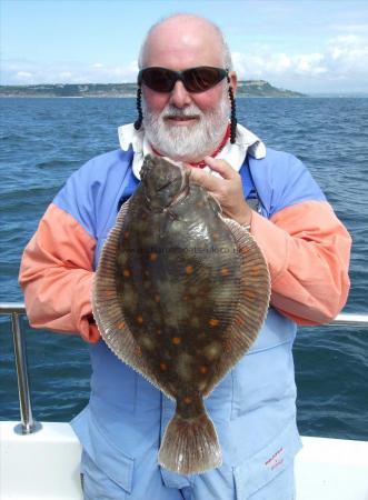 4 lb 1 oz Plaice by Paul Lawson