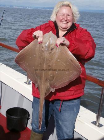 10 lb 8 oz Small-Eyed Ray by Wendy Parry