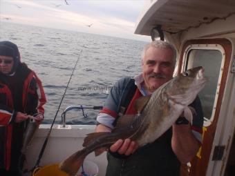 5 lb 8 oz Cod by Stuart from Melton Mowbray.