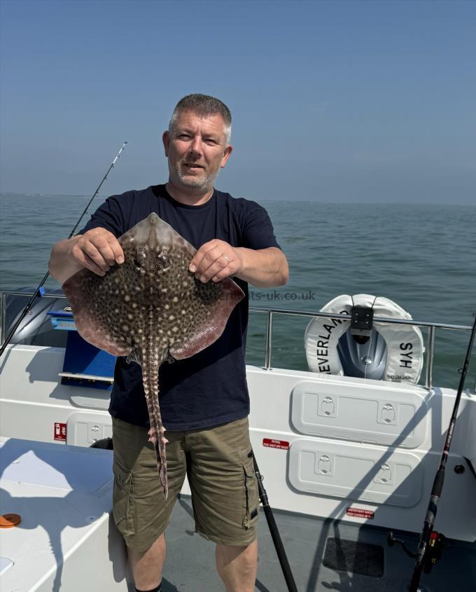 6 lb 8 oz Thornback Ray by Tony