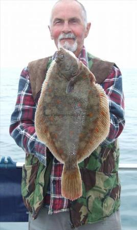 4 lb 6 oz Plaice by Chris Rogers