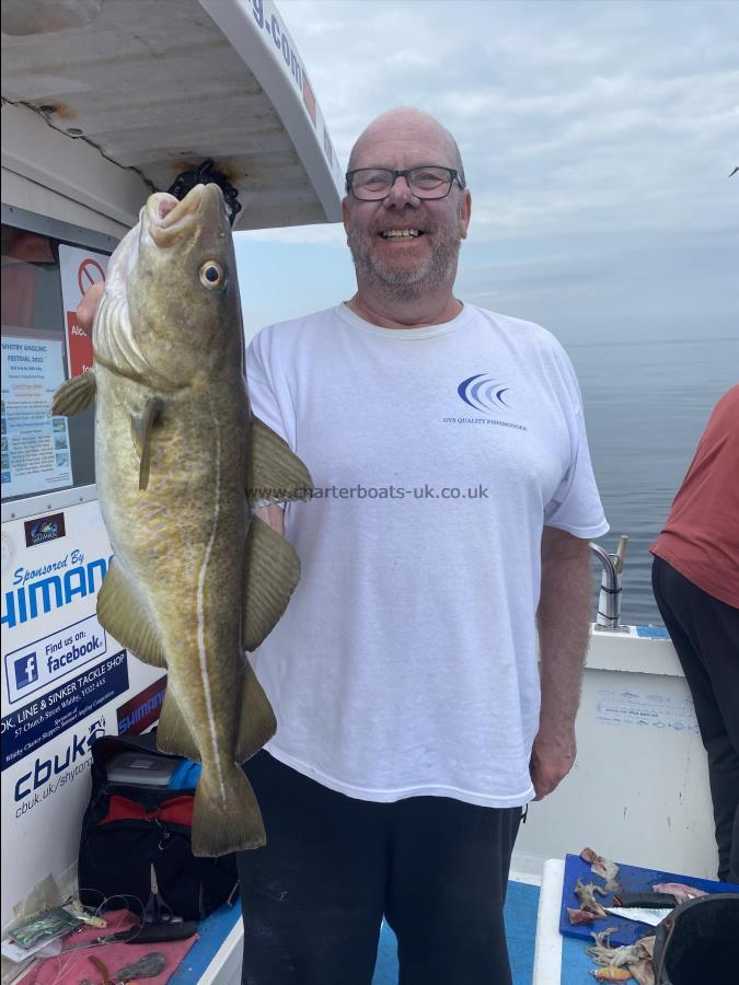 6 lb 2 oz Cod by Glen.