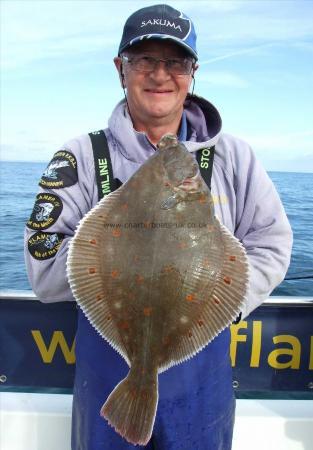 3 lb 10 oz Plaice by Andy Collings