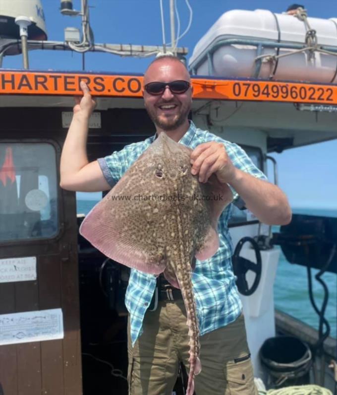 6 lb Thornback Ray by Unknown