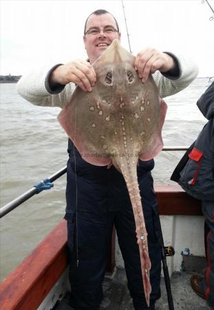 11 lb 9 oz Thornback Ray by Steve