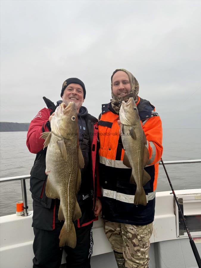 8 lb 8 oz Cod by Andy & Mick