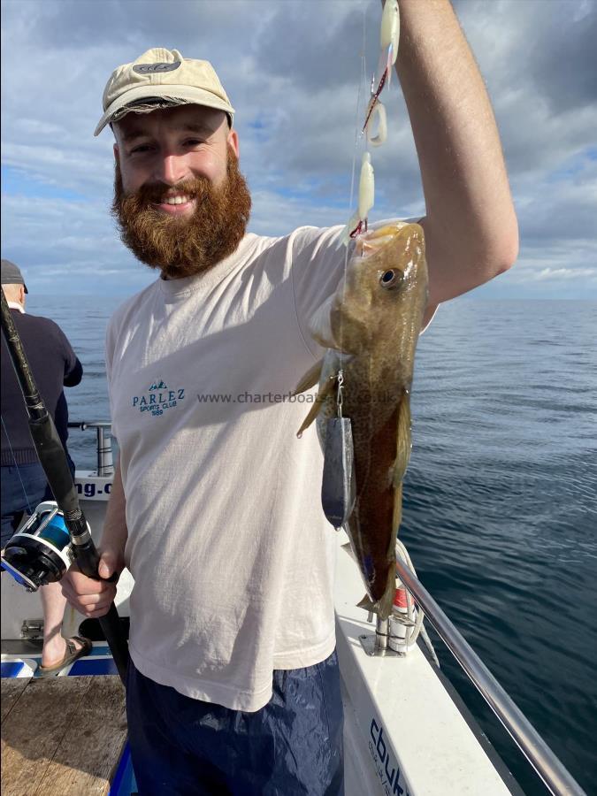 3 lb 4 oz Cod by Tom.