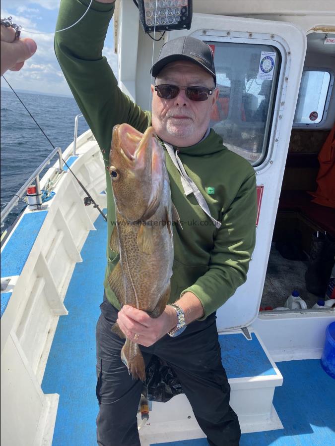 5 lb Cod by Alan Blackburn.