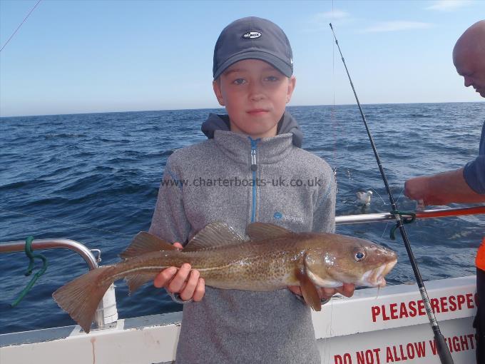 3 lb 5 oz Cod by Tyler Arthur.