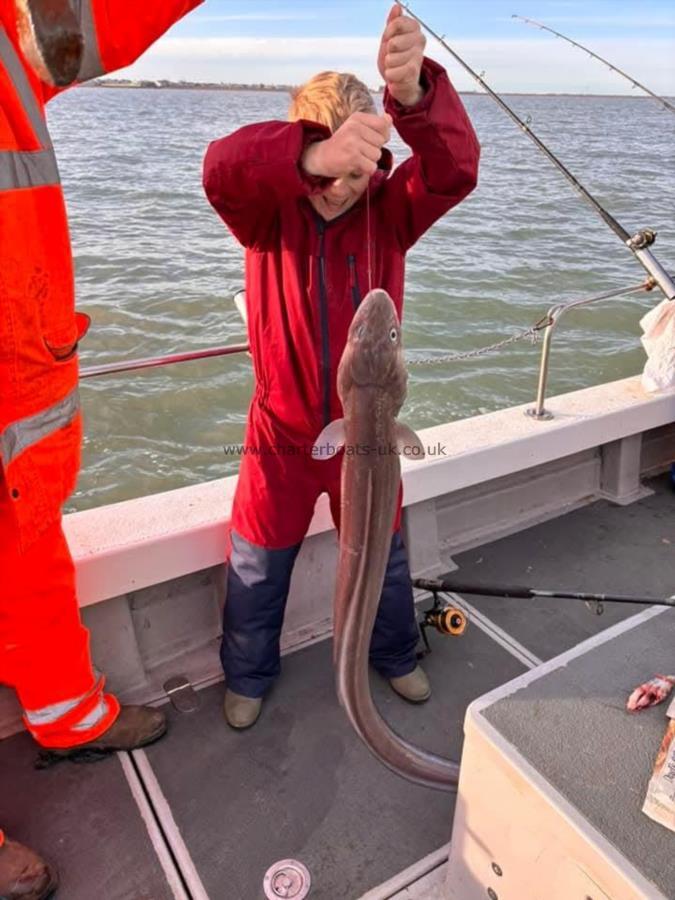 12 lb Conger Eel by Harry