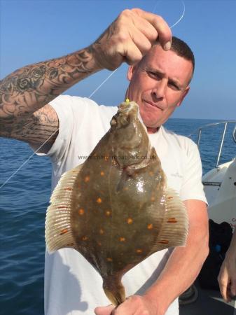 3 lb 1 oz Plaice by Unknown