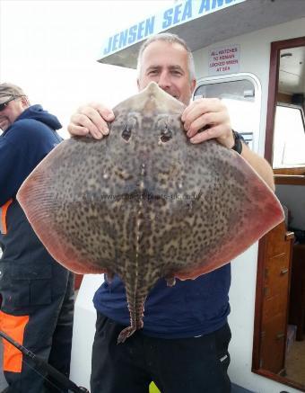 10 lb 2 oz Thornback Ray by Graham Douglas