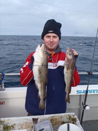 3 lb 8 oz Cod by Unknown