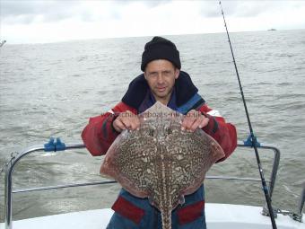 8 lb Thornback Ray by Nigel