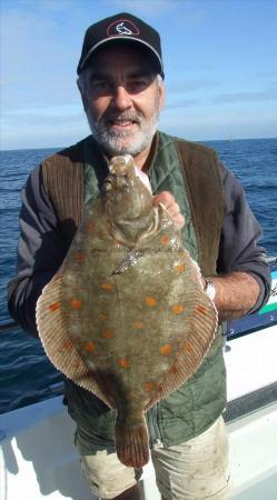 4 lb 8 oz Plaice by Colin Barnard