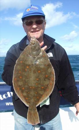 4 lb 12 oz Plaice by Martyn Cruise