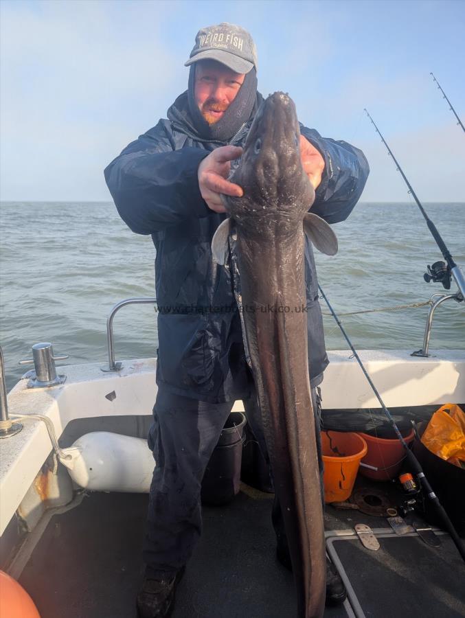 25 lb 3 oz Conger Eel by Wayne