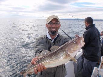 6 lb 9 oz Cod by Aka from Batley.