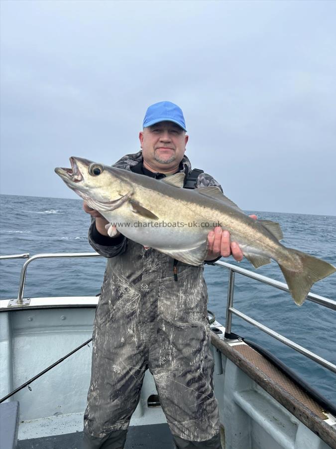 9 lb 7 oz Pollock by Unknown