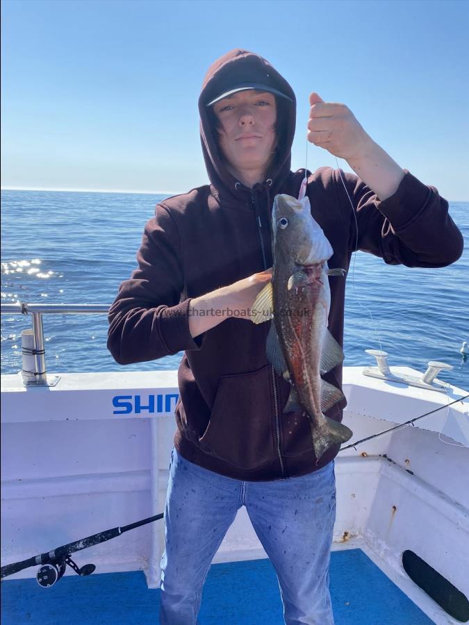 3 lb 2 oz Cod by Ed.