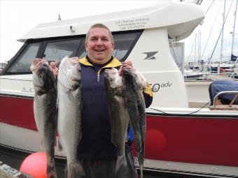 7 lb Bass by Steve - otherwise known as Dave the cabin boy