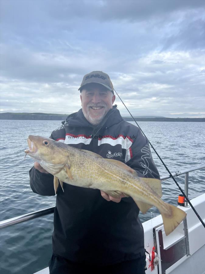 4 lb 12 oz Cod by Graeme Douglas