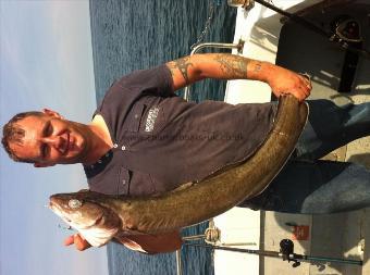 12 lb 8 oz Ling (Common) by andrew mould