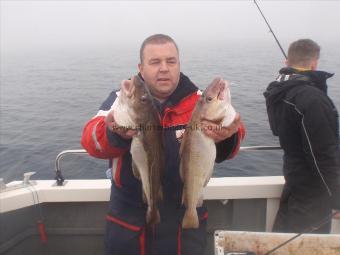 4 lb Cod by Kev Gillings from Boston Lincs.