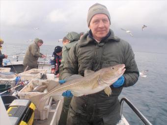 6 lb Cod by Alan Greenwood ( Pocklington )