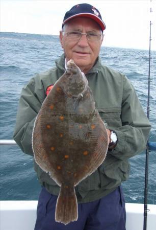 4 lb Plaice by Alf Honour