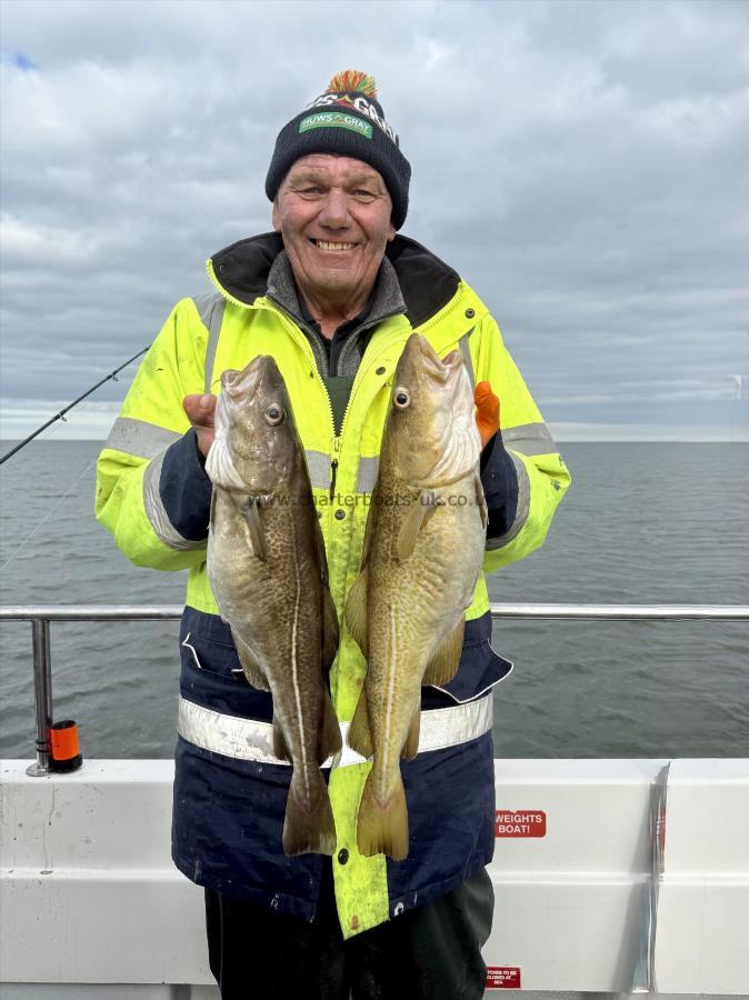 4 lb 8 oz Cod by Dave Jewitt