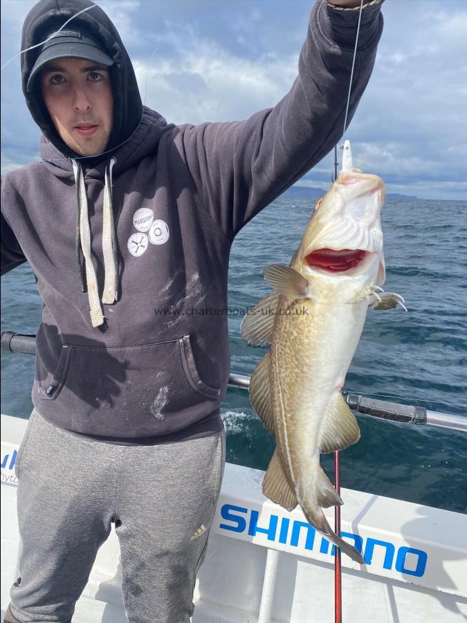 5 lb 2 oz Cod by Fergus.