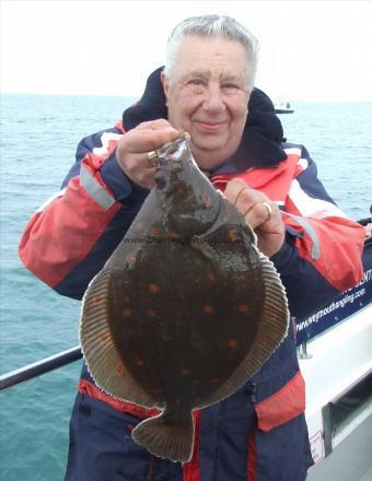 4 lb Plaice by Colkin Mussell