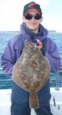 4 lb Plaice by Peter Collings