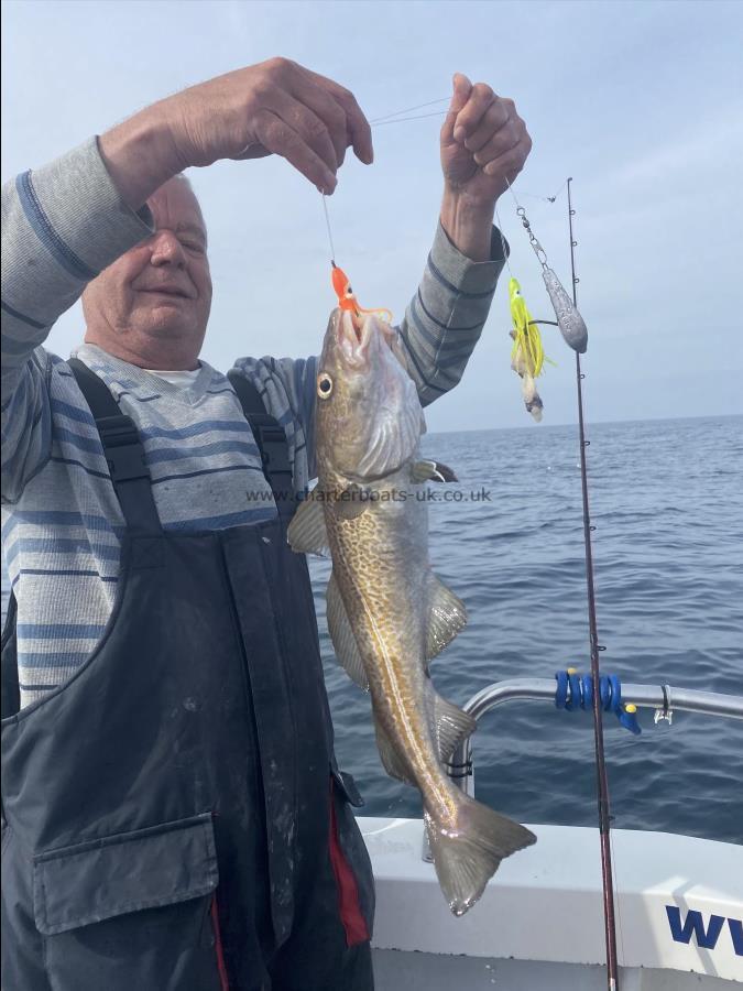 3 lb 6 oz Cod by Paul.