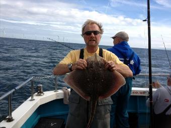 7 lb 6 oz Thornback Ray by Chris Needam