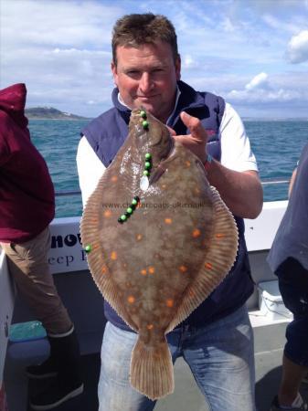 5 lb 12 oz Plaice by Mike Elvy