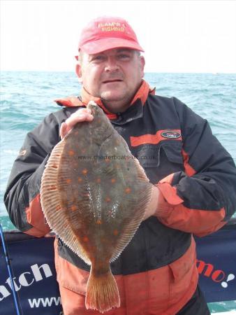 4 lb 2 oz Plaice by Stephan Attwood