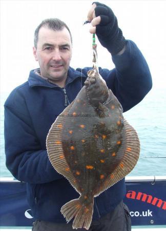 3 lb 8 oz Plaice by Steve Harder