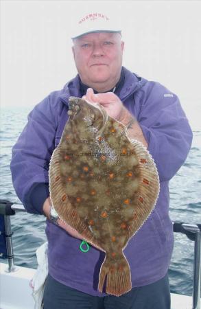 4 lb 2 oz Plaice by Mac Mckie