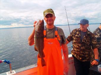 4 lb 7 oz Cod by Jerry from Birmingham.