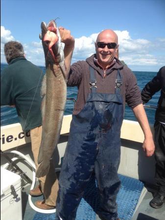 15 lb 4 oz Ling (Common) by John Fitchett