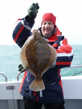 4 lb Plaice by Unknown