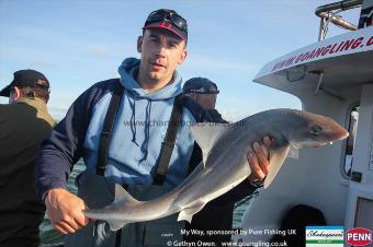 12 lb Starry Smooth-hound by Rob & Pete