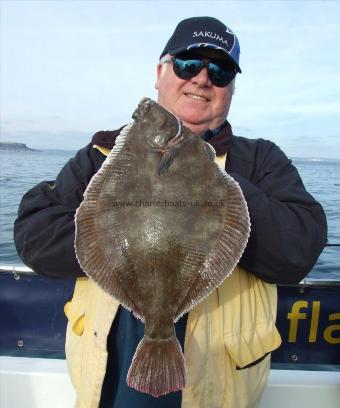 3 lb 10 oz Plaice by David Gibson