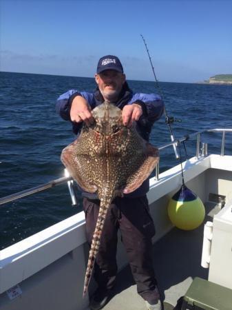 12 lb 9 oz Thornback Ray by Andy