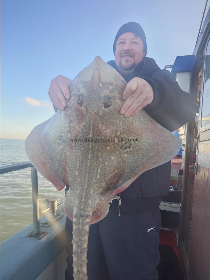 12 lb Thornback Ray by Gary