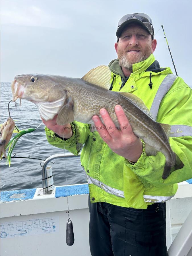 4 lb 5 oz Cod by Rob.