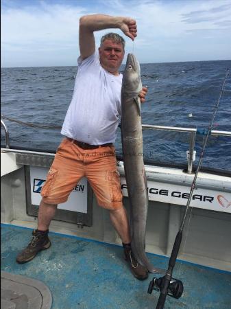 28 lb Conger Eel by Kevin McKie